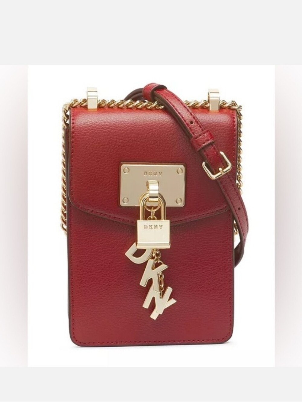DKNY Elissa North South Mini Crossbody Bsg EUC - Picture 14 of 15